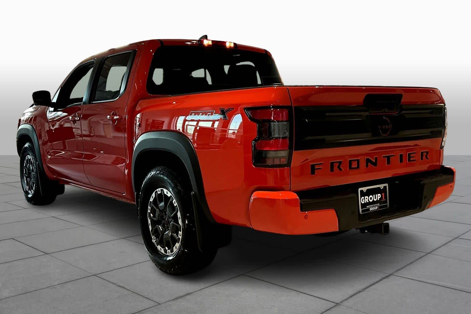2026 Nissan Frontier PRO-X Afterburn Orange at Sterling McCall Nissan