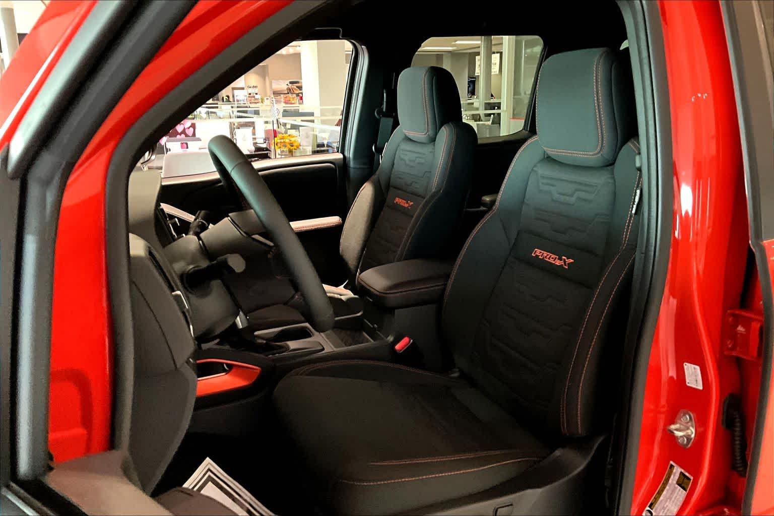 2026 Nissan Frontier PRO-X Afterburn Orange at Sterling McCall Nissan