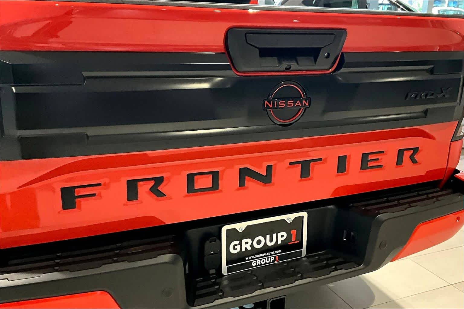 2026 Nissan Frontier PRO-X Afterburn Orange at Sterling McCall Nissan