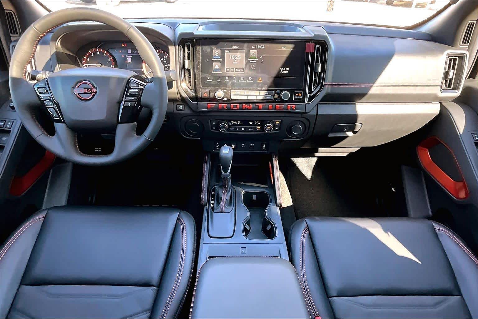 2026 Nissan Frontier PRO-X Boulder Gray Pearl at Sterling McCall Nissan