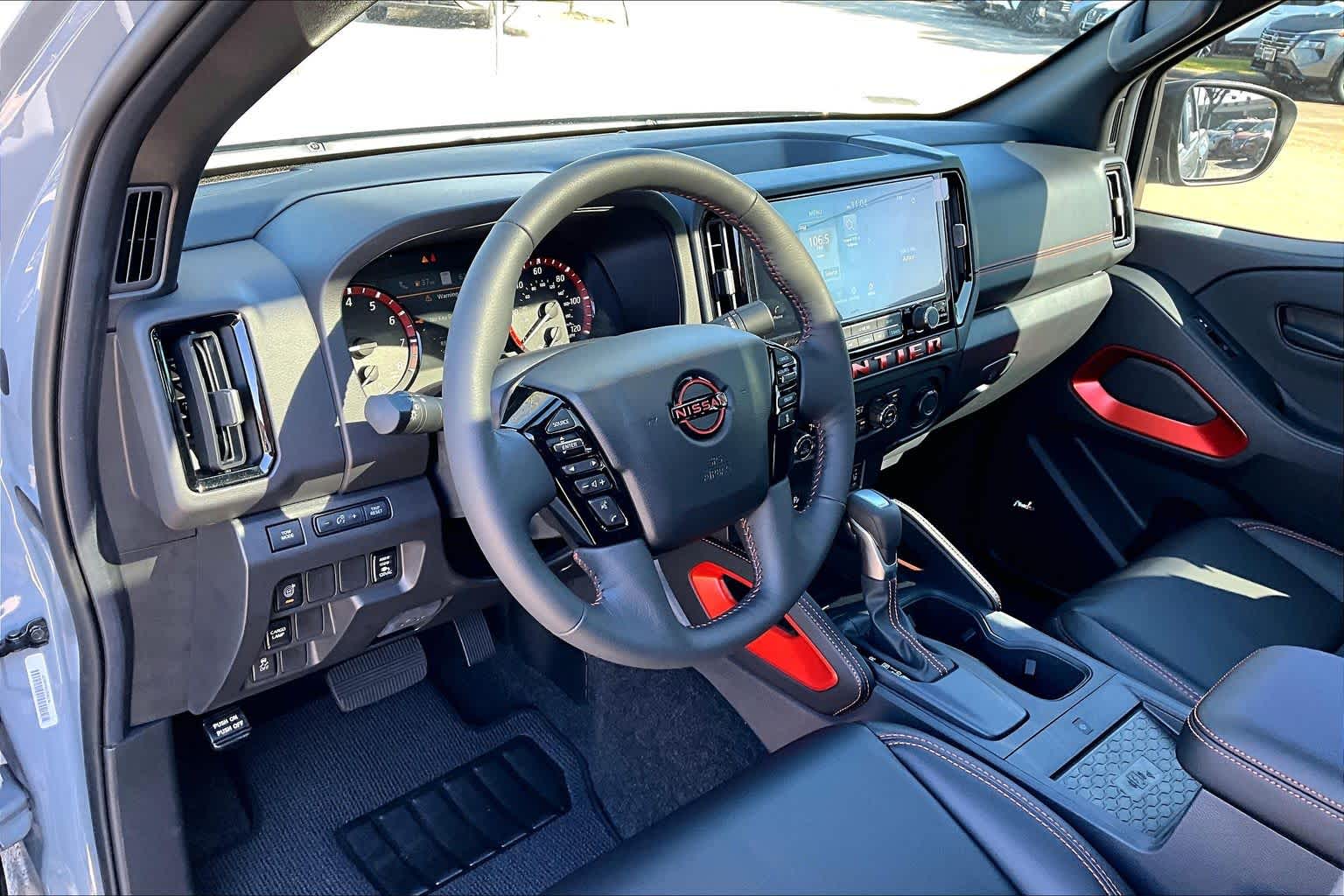 2026 Nissan Frontier PRO-X Boulder Gray Pearl at Sterling McCall Nissan