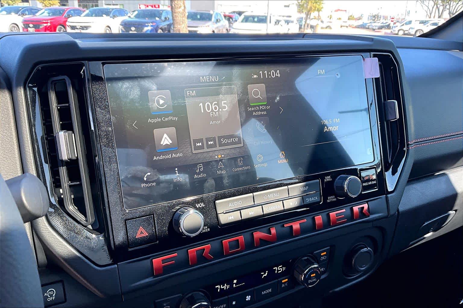 2026 Nissan Frontier PRO-X Boulder Gray Pearl at Sterling McCall Nissan