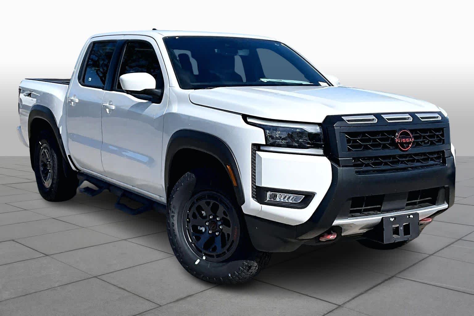 2026 Nissan Frontier PRO-X Glacier White at Sterling McCall Nissan