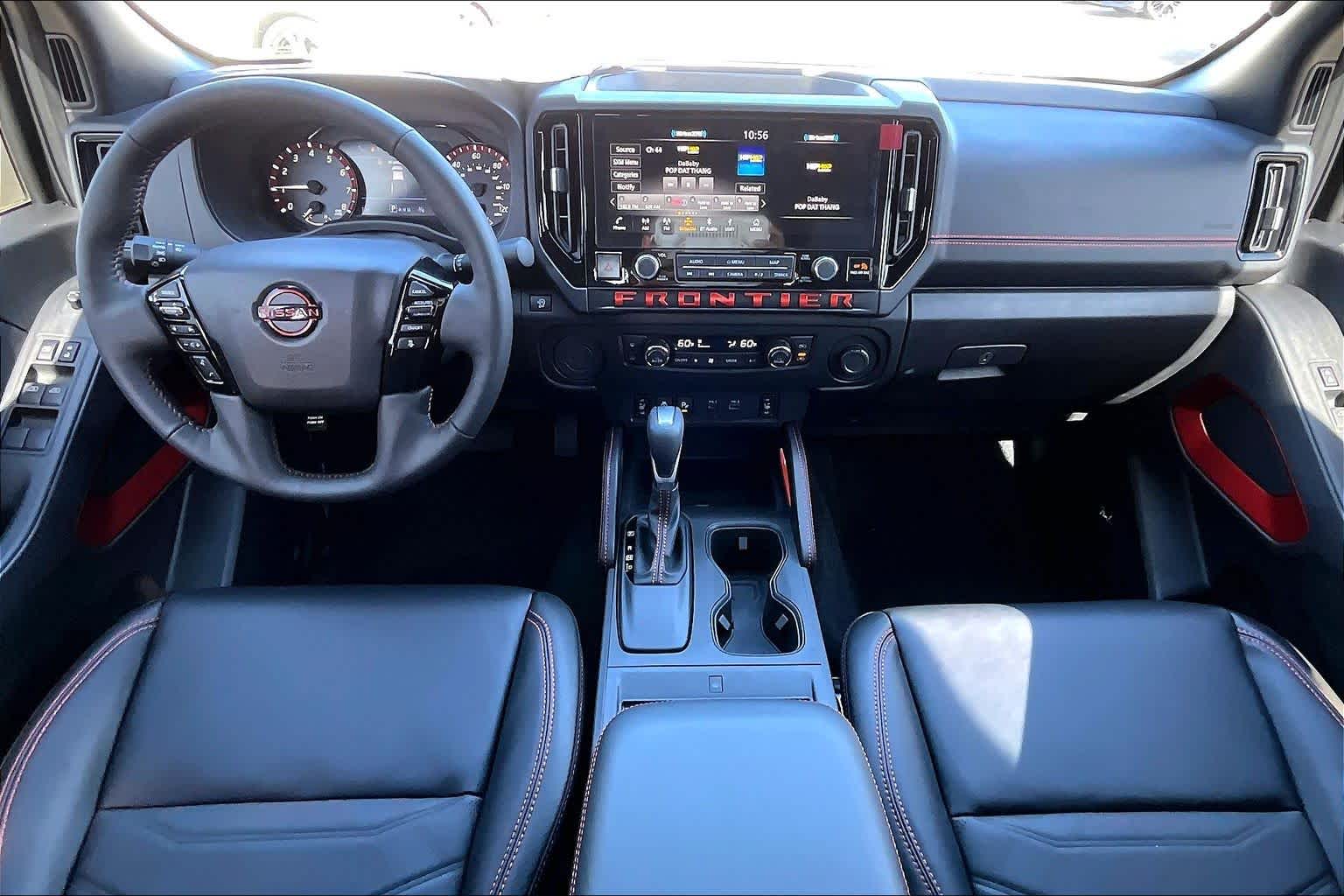 2026 Nissan Frontier PRO-X Glacier White at Sterling McCall Nissan