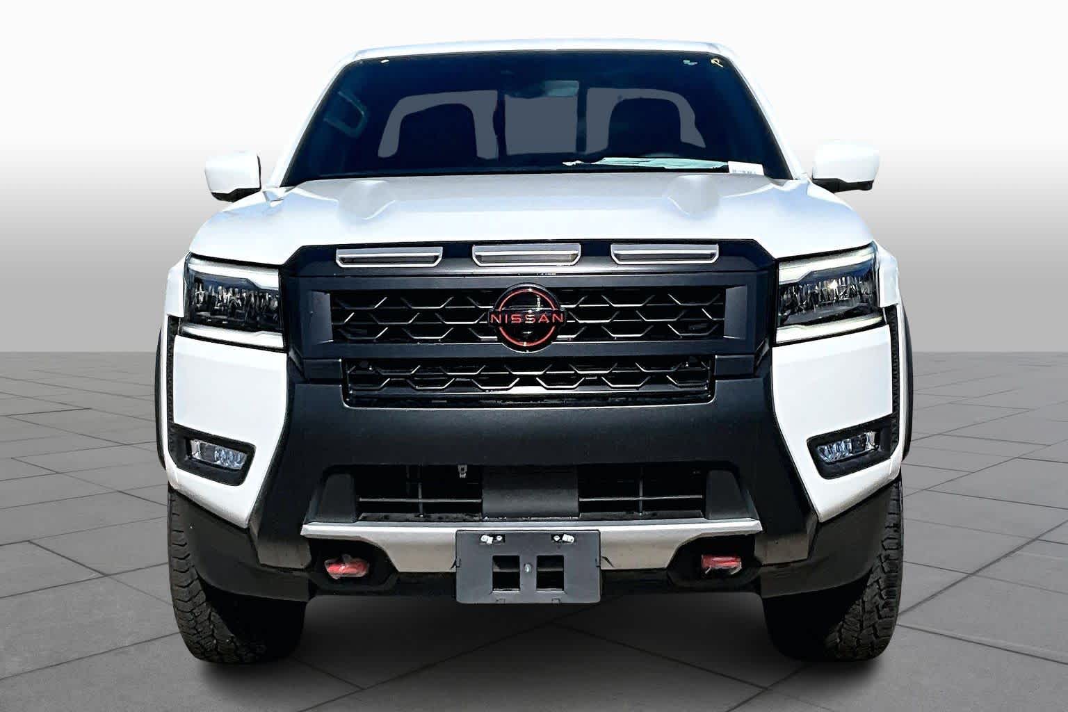 2026 Nissan Frontier PRO-X Glacier White at Sterling McCall Nissan