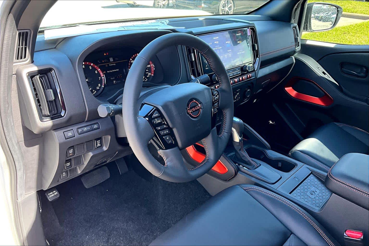 2026 Nissan Frontier PRO-X Glacier White at Sterling McCall Nissan