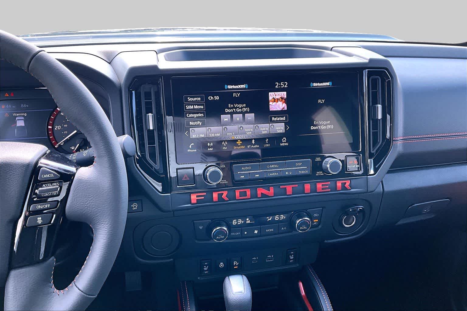 2026 Nissan Frontier PRO-X Boulder Gray Pearl at Sterling McCall Nissan
