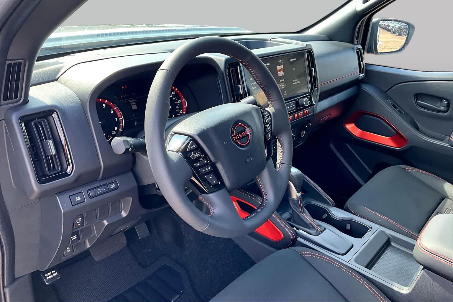 2026 Nissan Frontier PRO-X Boulder Gray Pearl at Sterling McCall Nissan