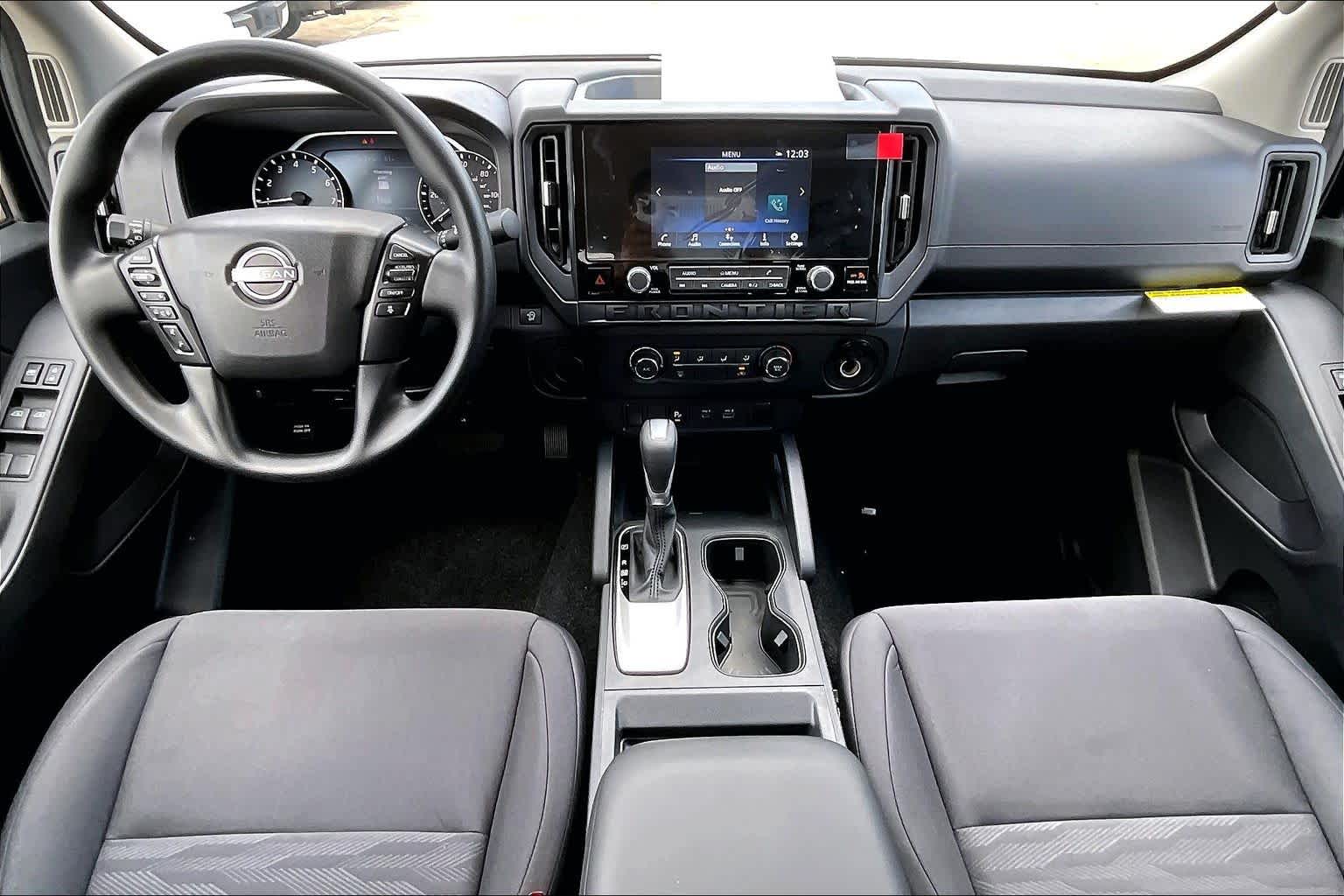2026 Nissan Frontier S Glacier White at Sterling McCall Nissan