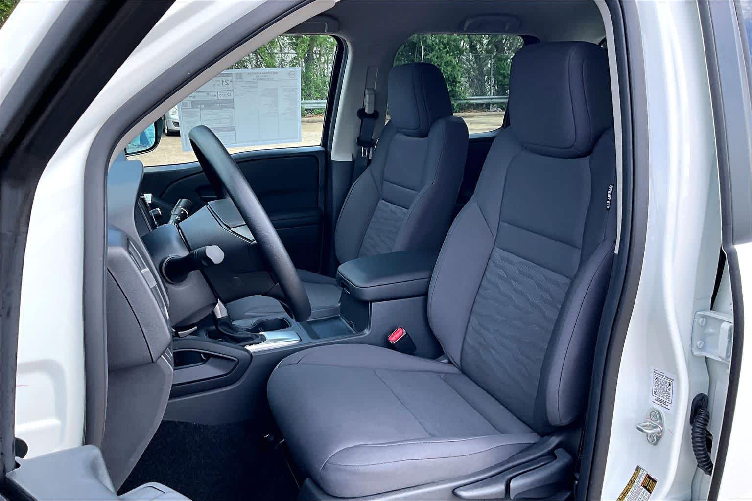 2026 Nissan Frontier S Glacier White at Sterling McCall Nissan