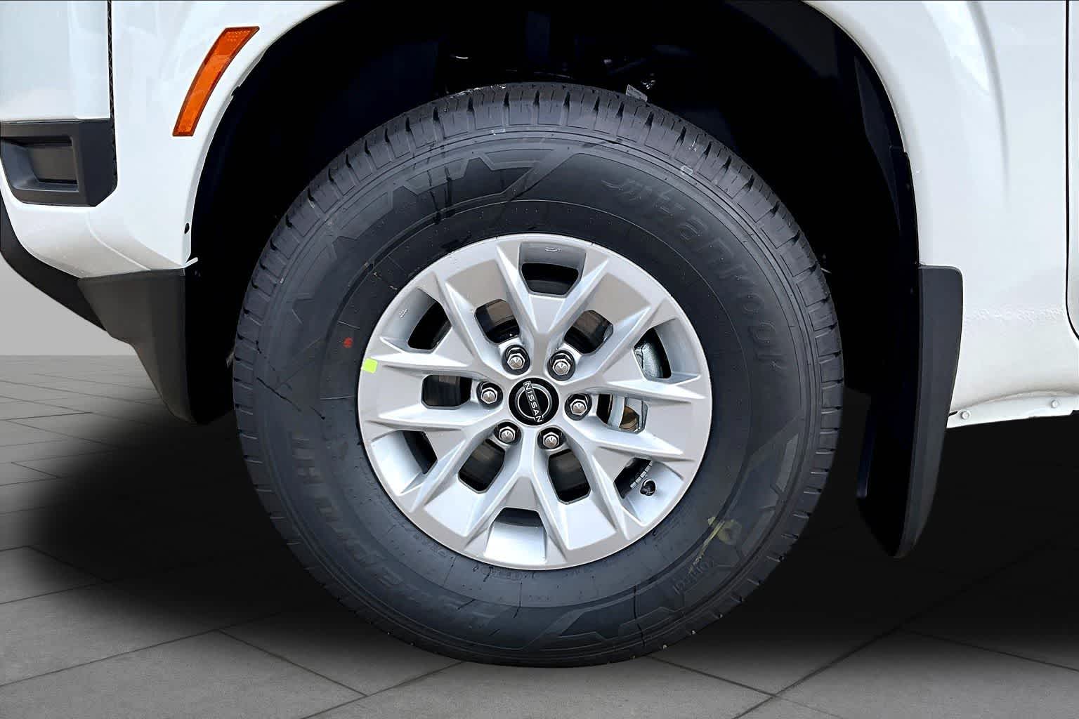 2026 Nissan Frontier S Glacier White at Sterling McCall Nissan