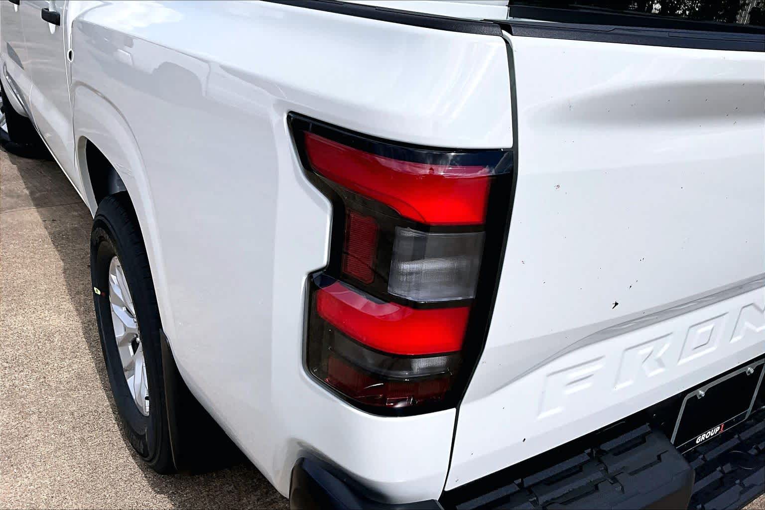 2026 Nissan Frontier S Glacier White at Sterling McCall Nissan