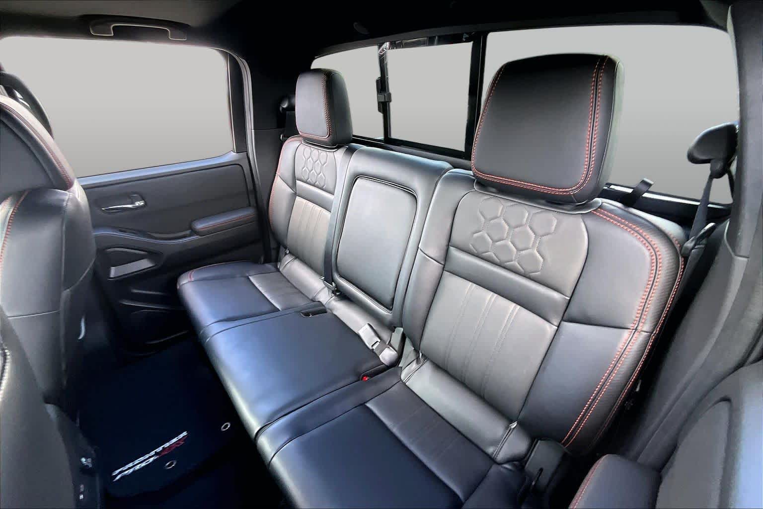 2024 Nissan Frontier PRO-4X Cardinal Red Metallic Tricoat at AutoNation Toyota Gulf Fwy