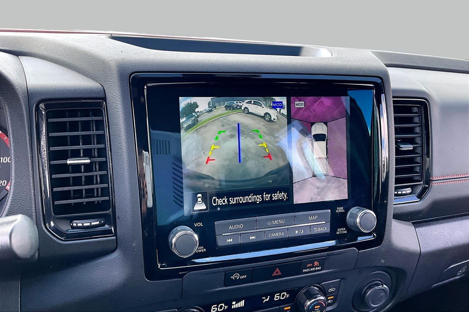 2024 Nissan Frontier PRO-4X Cardinal Red Metallic Tricoat at AutoNation Toyota Gulf Fwy