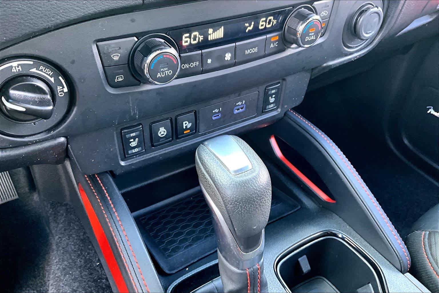 2024 Nissan Frontier PRO-4X Cardinal Red Metallic Tricoat at AutoNation Toyota Gulf Fwy