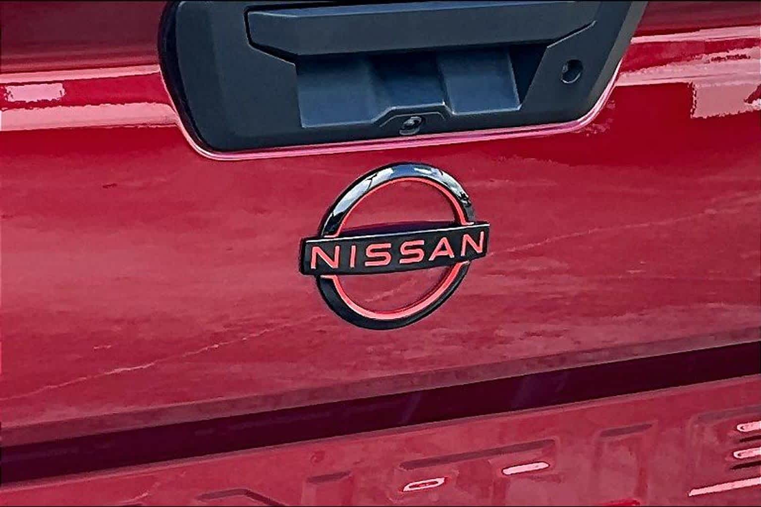 2024 Nissan Frontier PRO-4X Cardinal Red Metallic Tricoat at AutoNation Toyota Gulf Fwy