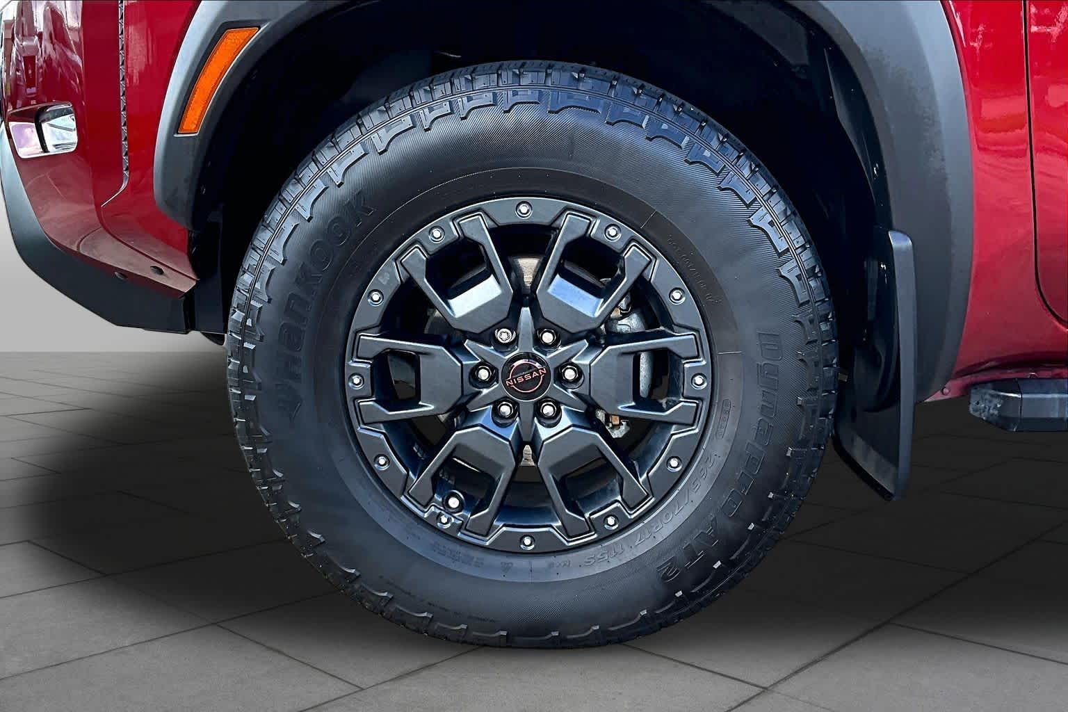 2024 Nissan Frontier PRO-4X Cardinal Red Metallic Tricoat at AutoNation Toyota Gulf Fwy