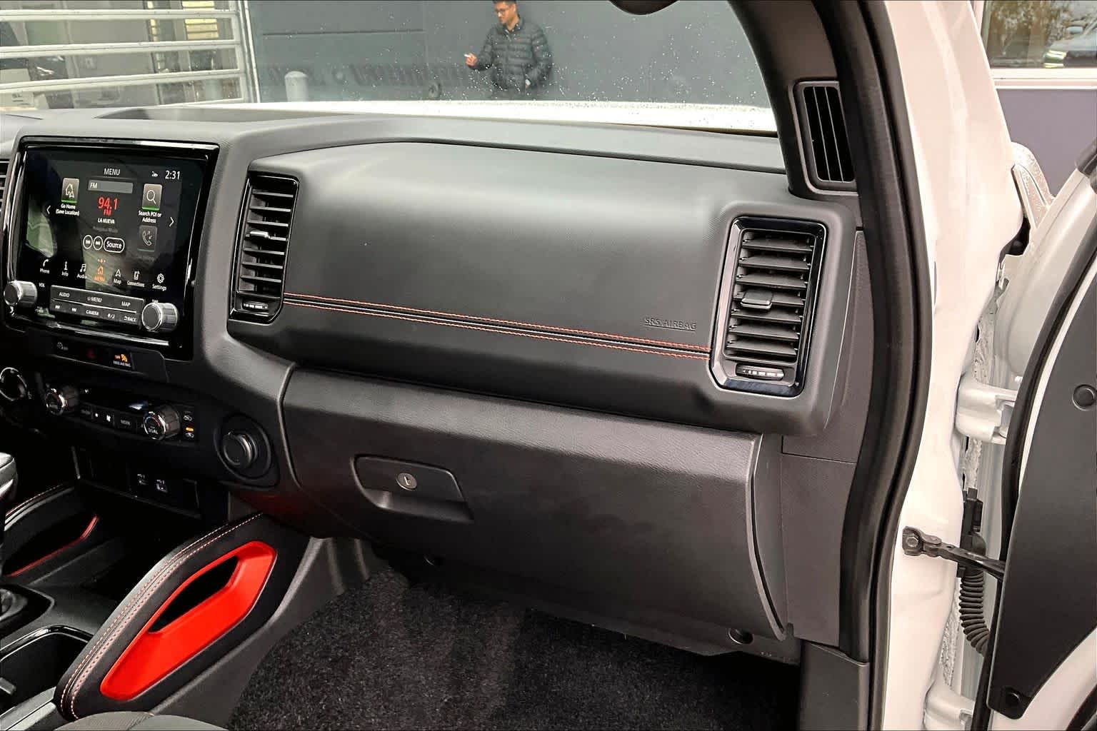 2024 Nissan Frontier PRO-4X Glacier White at Davis Chevrolet