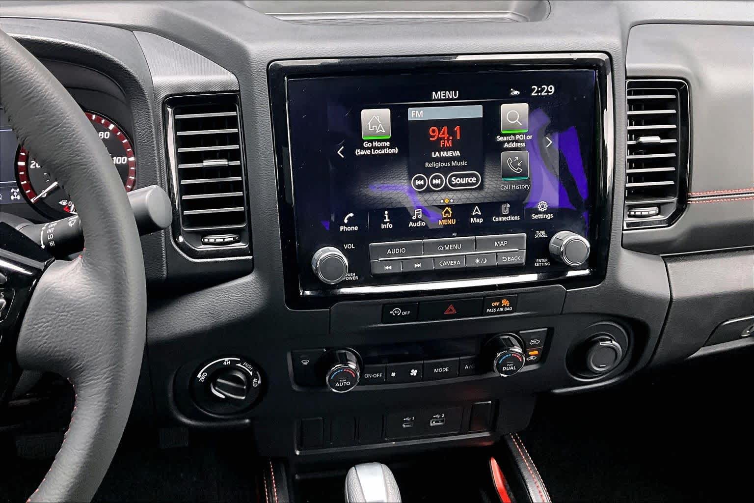 2024 Nissan Frontier PRO-4X Glacier White at Davis Chevrolet