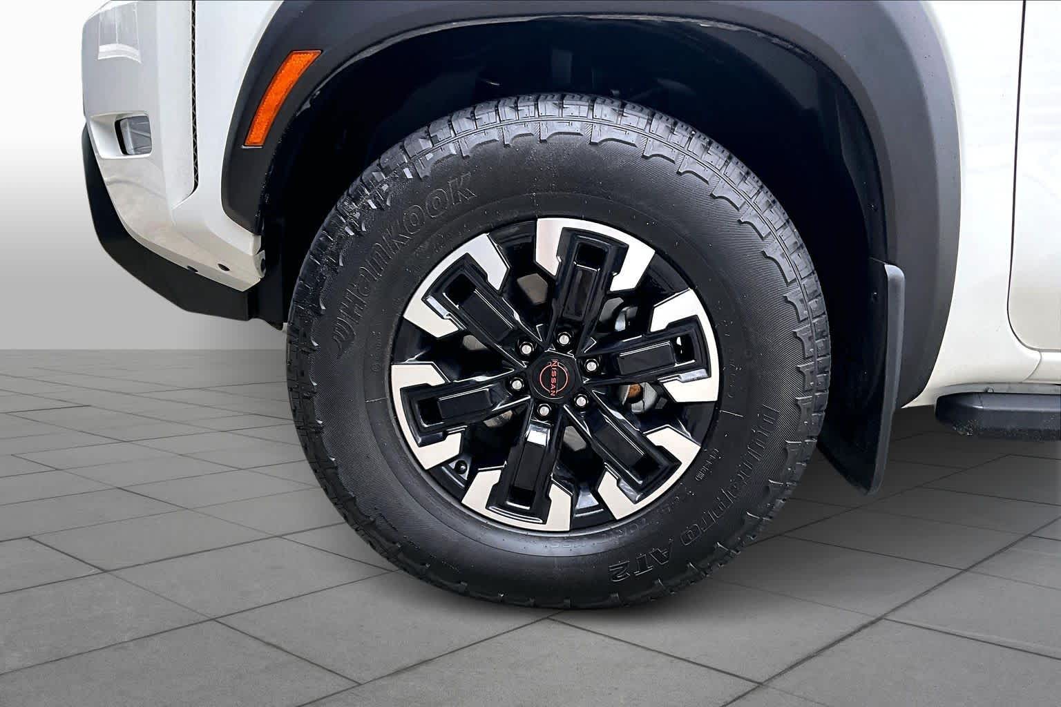 2024 Nissan Frontier PRO-4X Glacier White at Davis Chevrolet