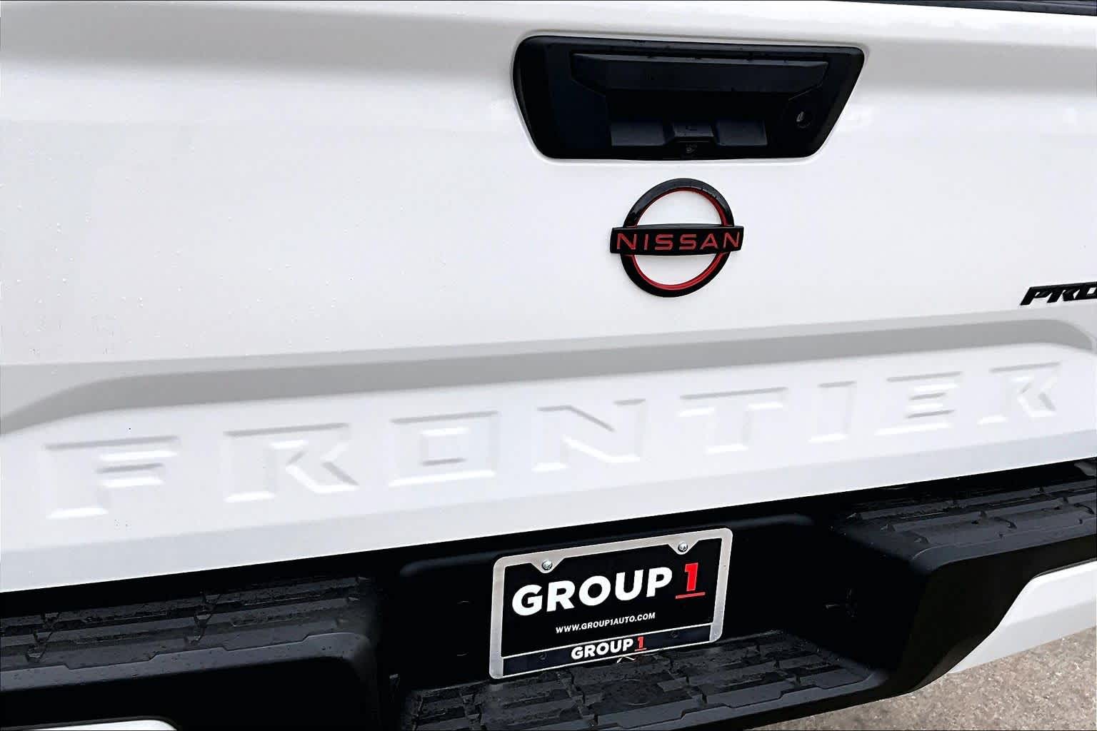 2024 Nissan Frontier PRO-4X Glacier White at Davis Chevrolet