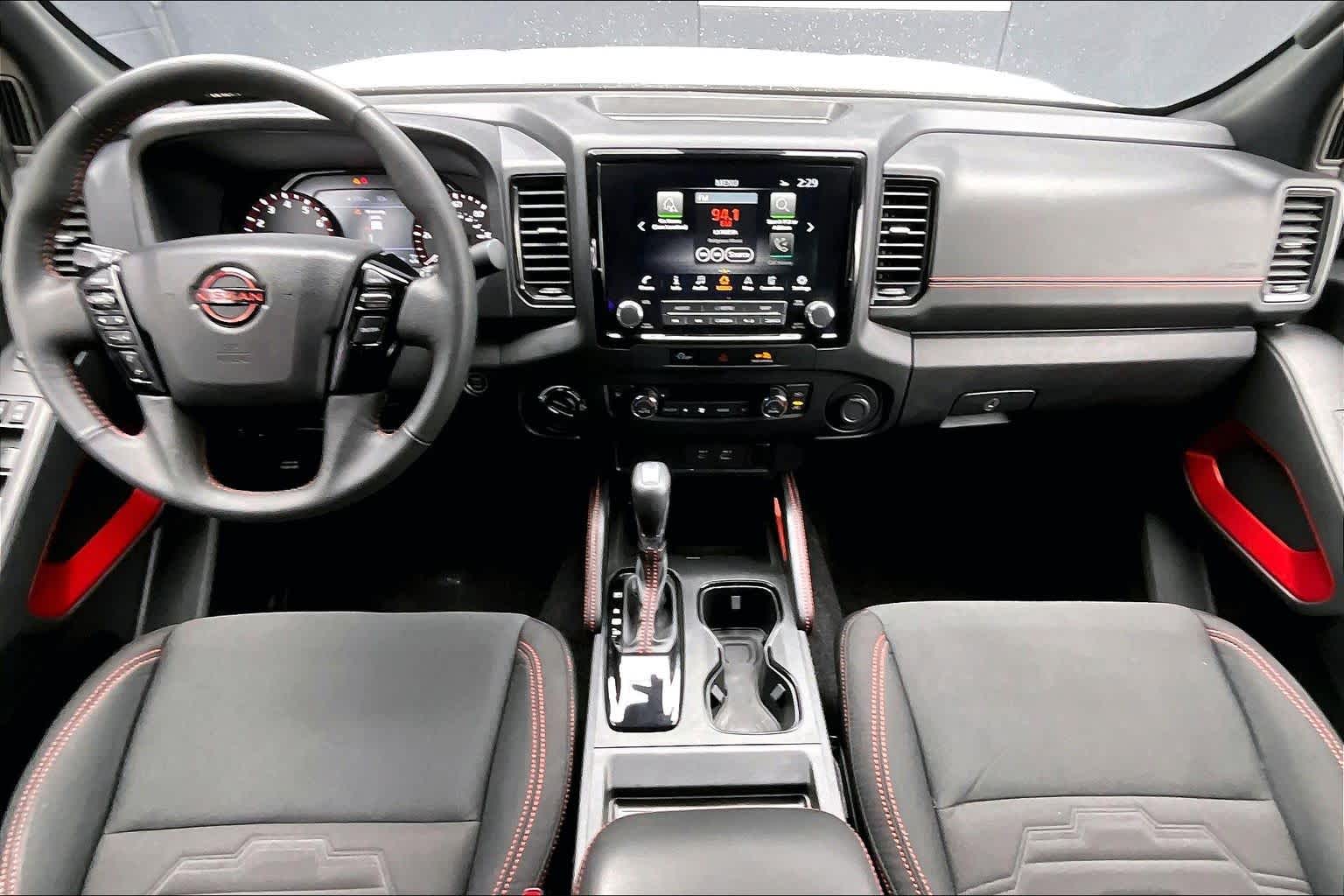 2024 Nissan Frontier PRO-4X Glacier White at Davis Chevrolet