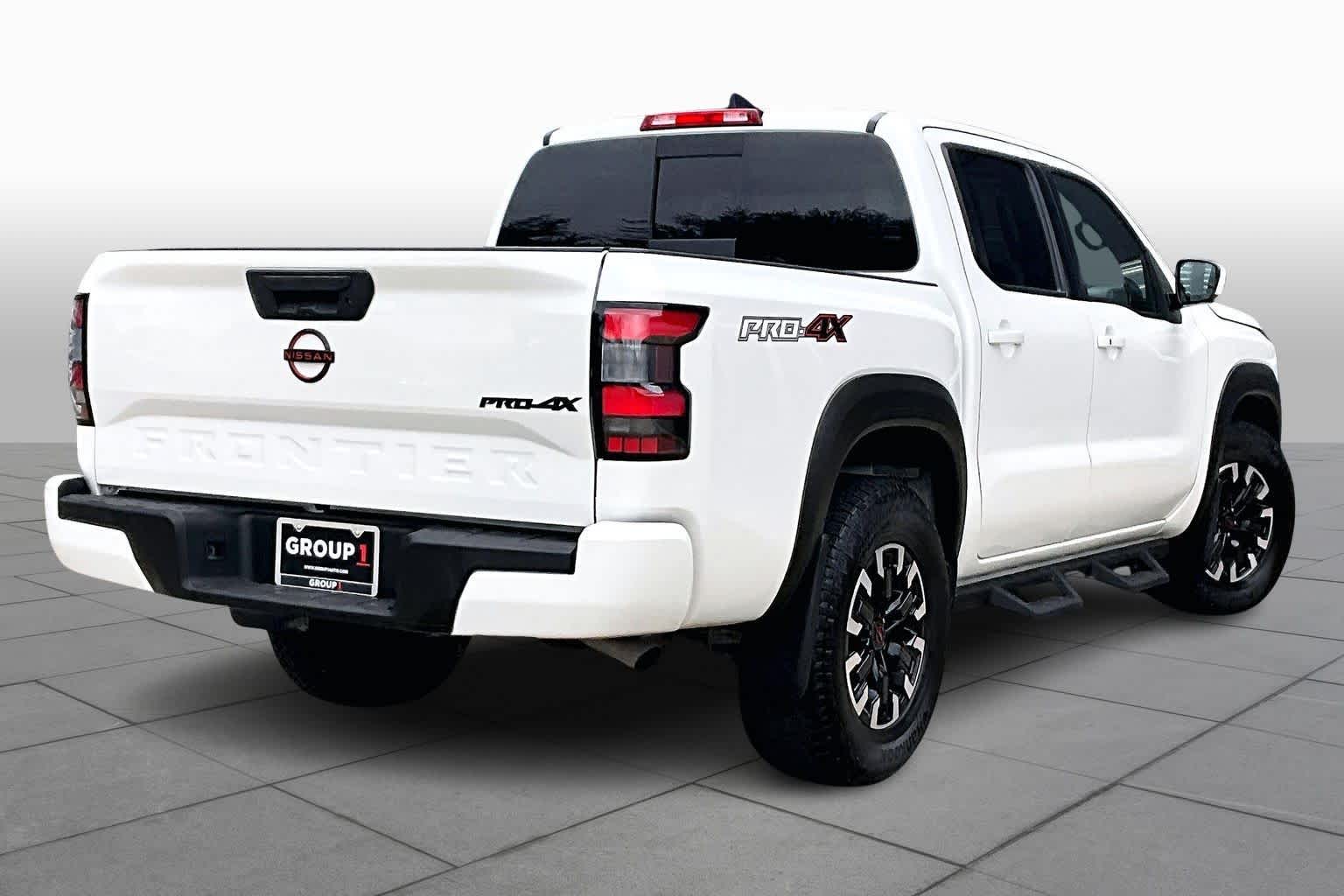 2024 Nissan Frontier PRO-4X Glacier White at Davis Chevrolet
