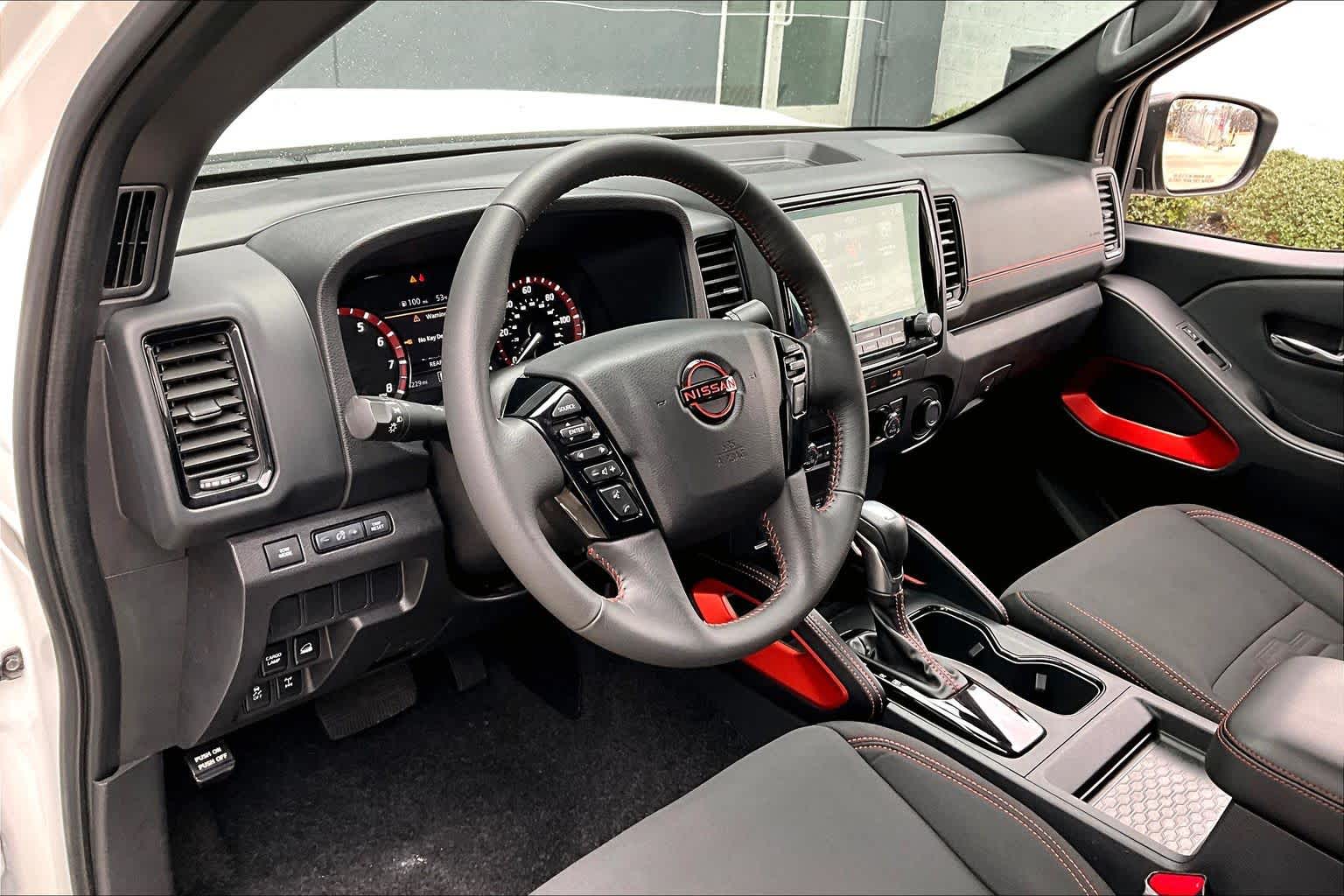 2024 Nissan Frontier PRO-4X Glacier White at Davis Chevrolet