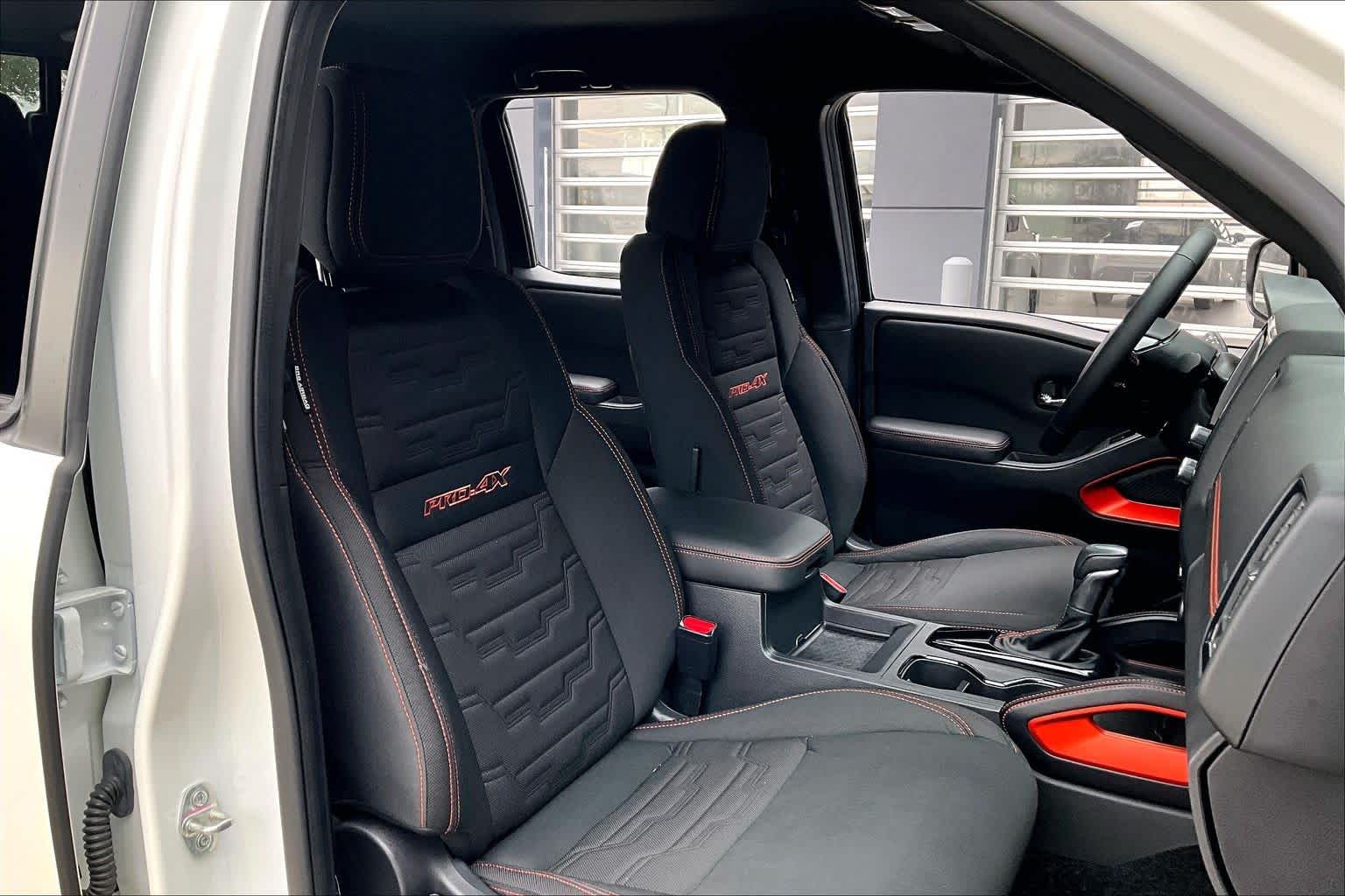 2024 Nissan Frontier PRO-4X Glacier White at Davis Chevrolet