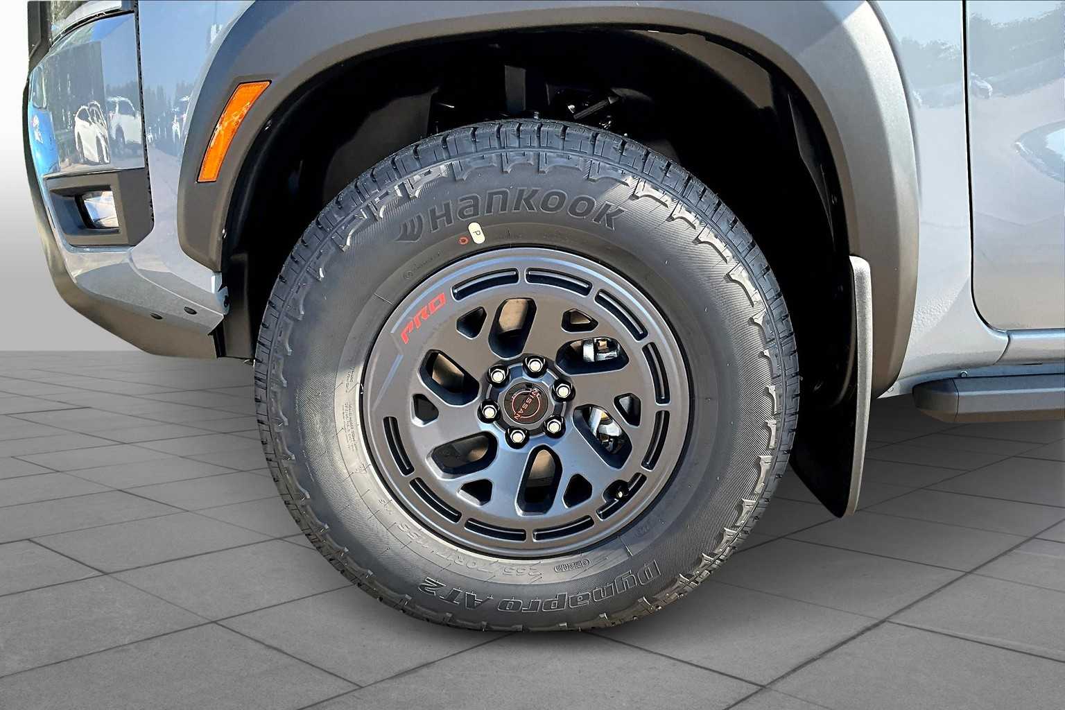 2026 Nissan Frontier PRO-4X Boulder Gray Pearl at Sterling McCall Nissan