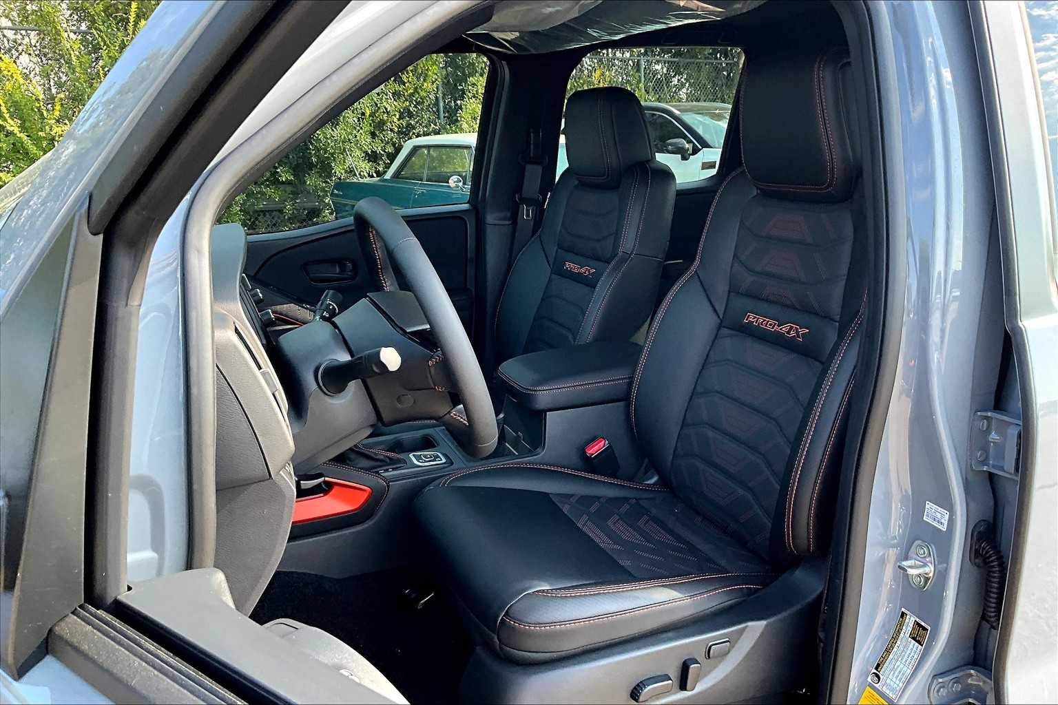 2026 Nissan Frontier PRO-4X Boulder Gray Pearl at Sterling McCall Nissan