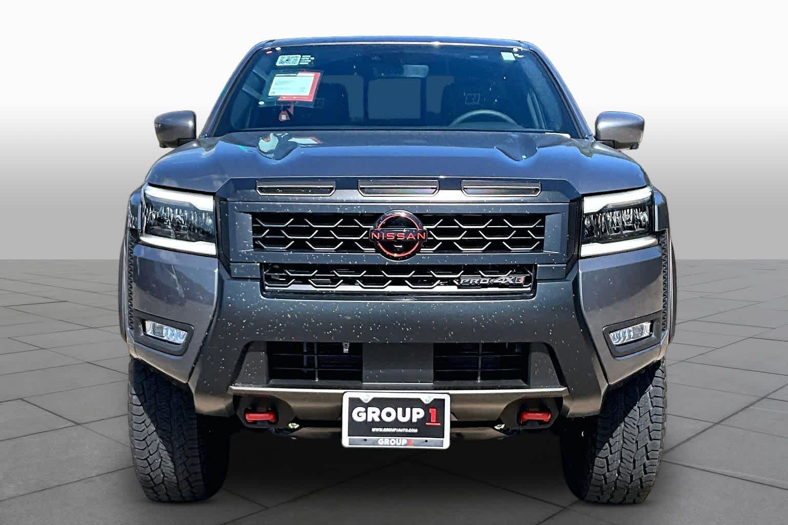 2026 Nissan Frontier PRO-4X w/R Package Gun Metallic at AutoNation Toyota Gulf Fwy