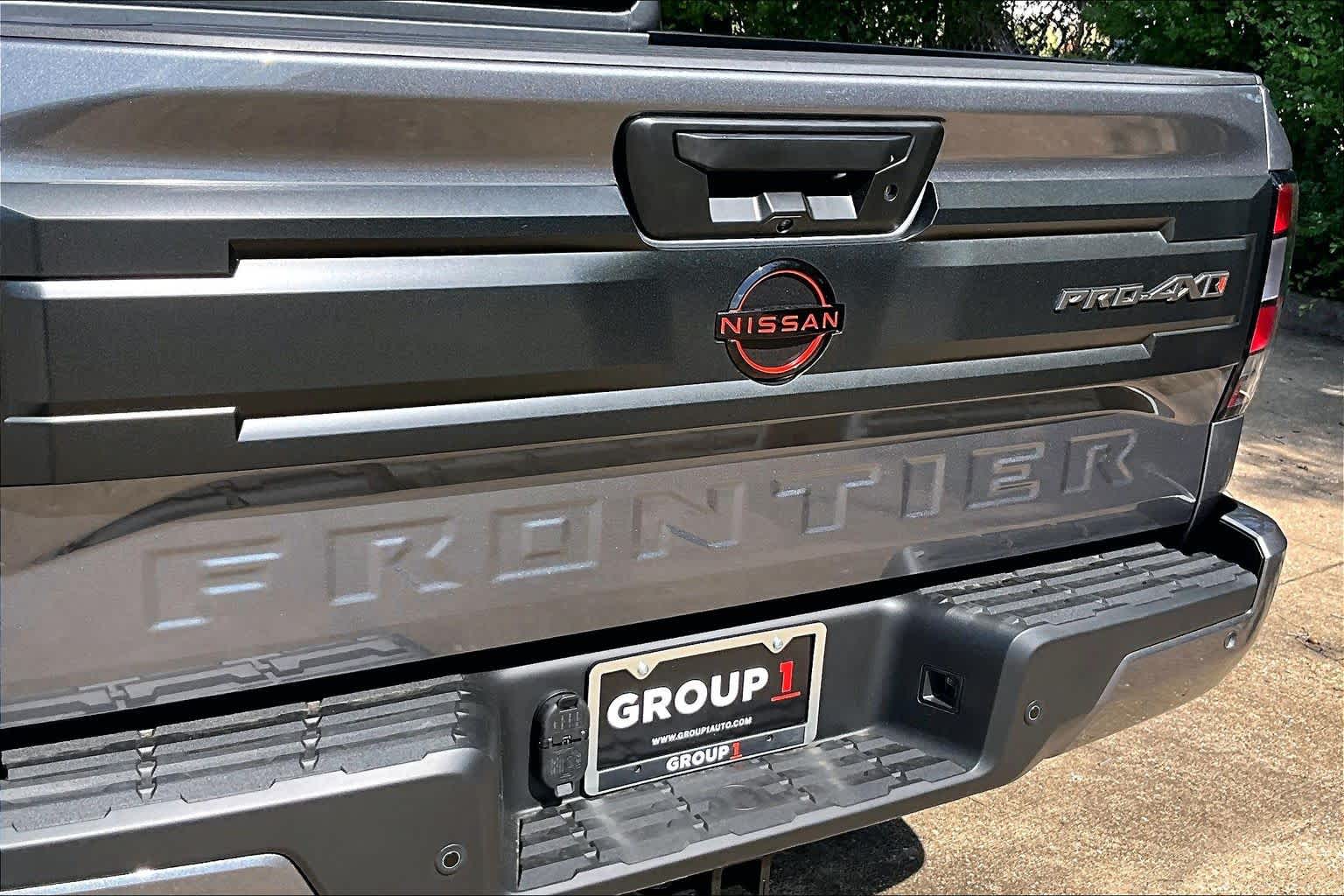 2026 Nissan Frontier PRO-4X w/R Package Gun Metallic at AutoNation Toyota Gulf Fwy