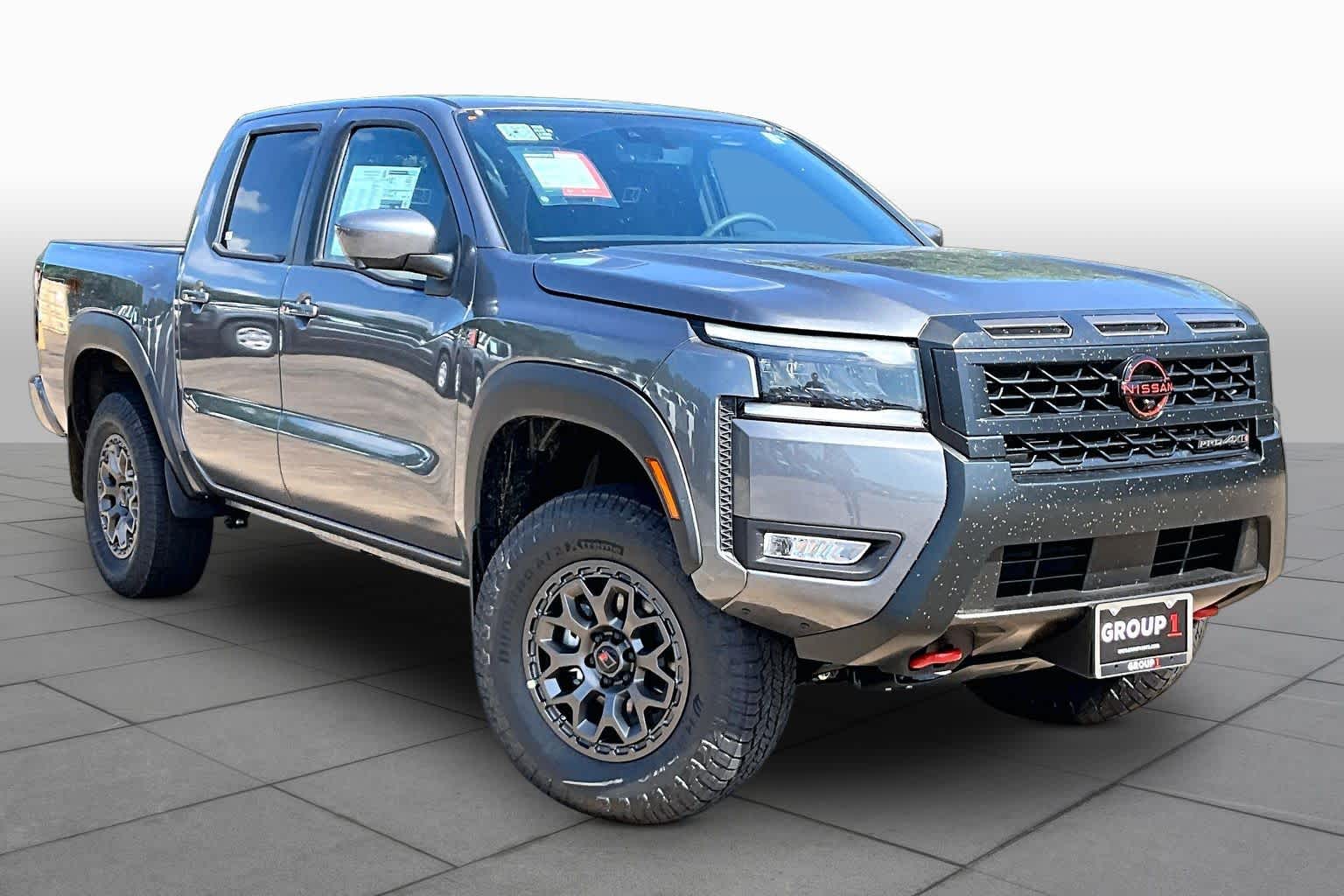 2026 Nissan Frontier PRO-4X w/R Package Gun Metallic at AutoNation Toyota Gulf Fwy