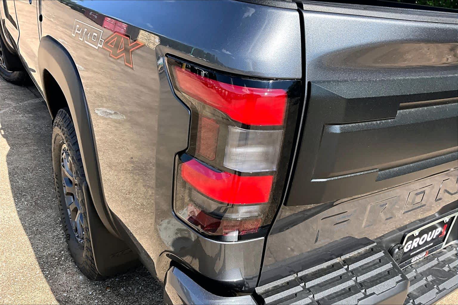 2026 Nissan Frontier PRO-4X w/R Package Gun Metallic at AutoNation Toyota Gulf Fwy
