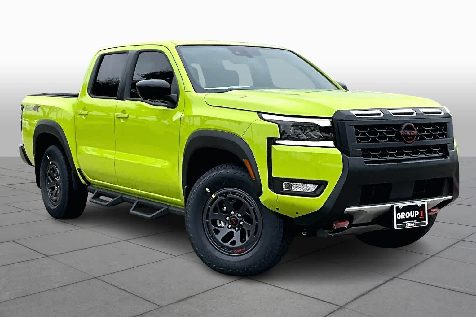 2026 Nissan Frontier PRO-4X Citrus Strike at Sterling McCall Nissan