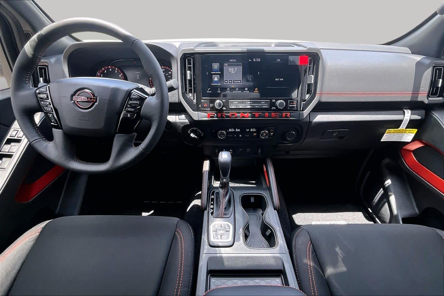 2026 Nissan Frontier PRO-4X Glacier White at Sterling McCall Nissan