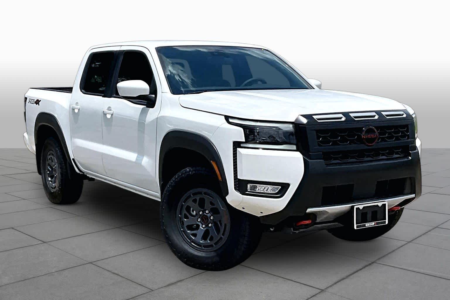 2026 Nissan Frontier PRO-4X Glacier White at Sterling McCall Nissan