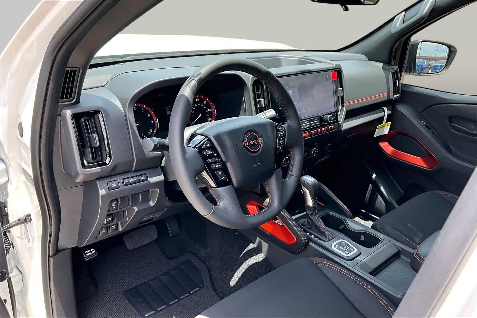 2026 Nissan Frontier PRO-4X Glacier White at Sterling McCall Nissan