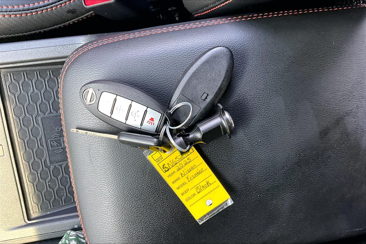 2025 Nissan Frontier PRO-4X Super Black at Honda of Clear Lake