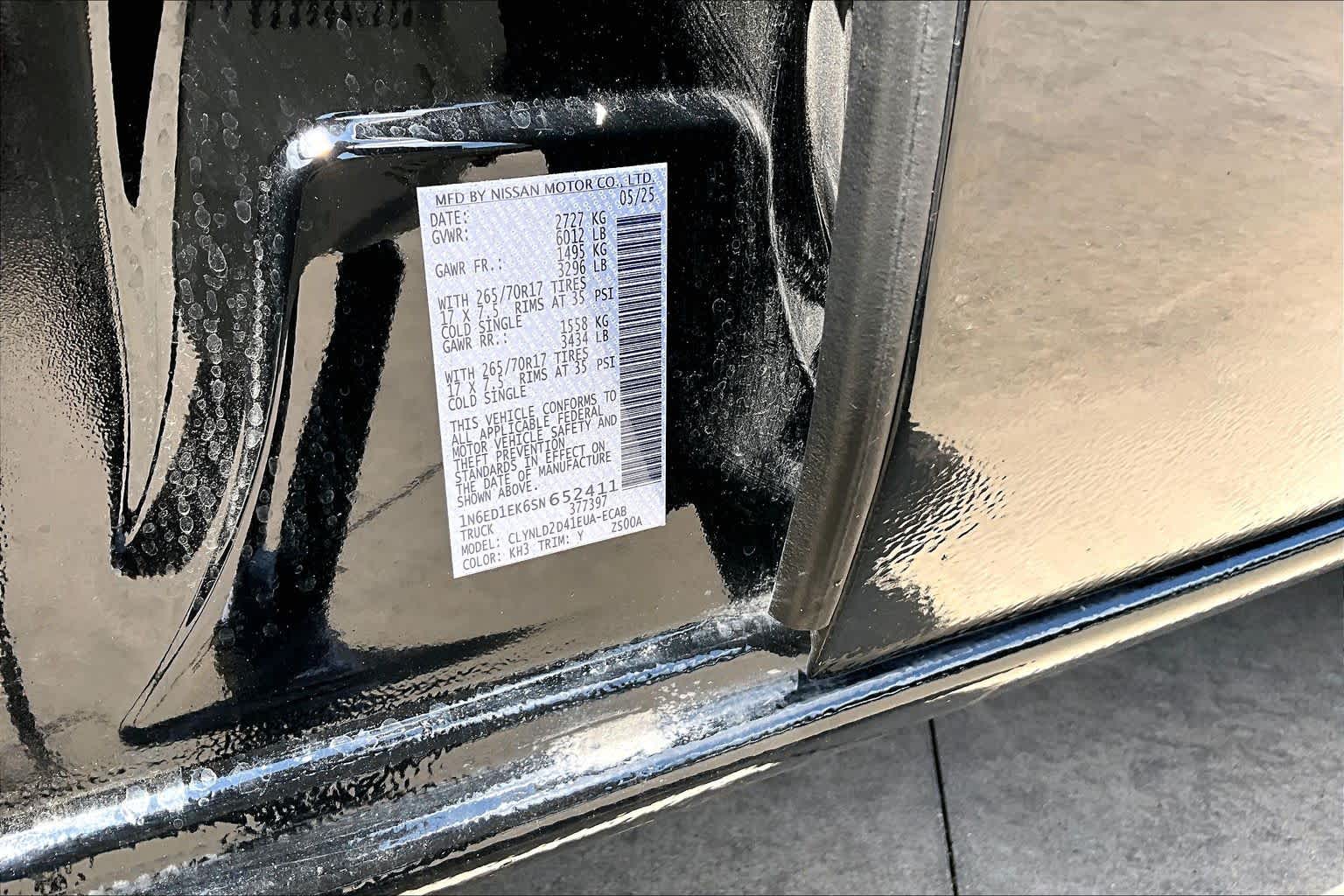 2025 Nissan Frontier PRO-4X Super Black at Honda of Clear Lake