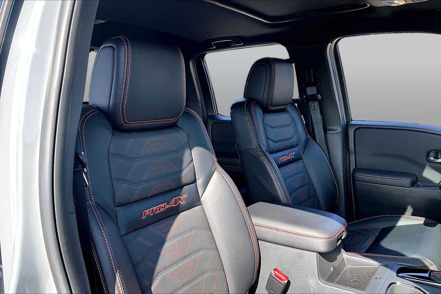 2025 Nissan Frontier PRO-4X Boulder Gray Pearl at Sterling McCall Nissan
