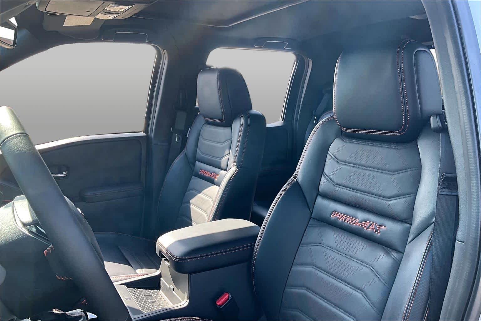2025 Nissan Frontier PRO-4X Boulder Gray Pearl at Sterling McCall Nissan