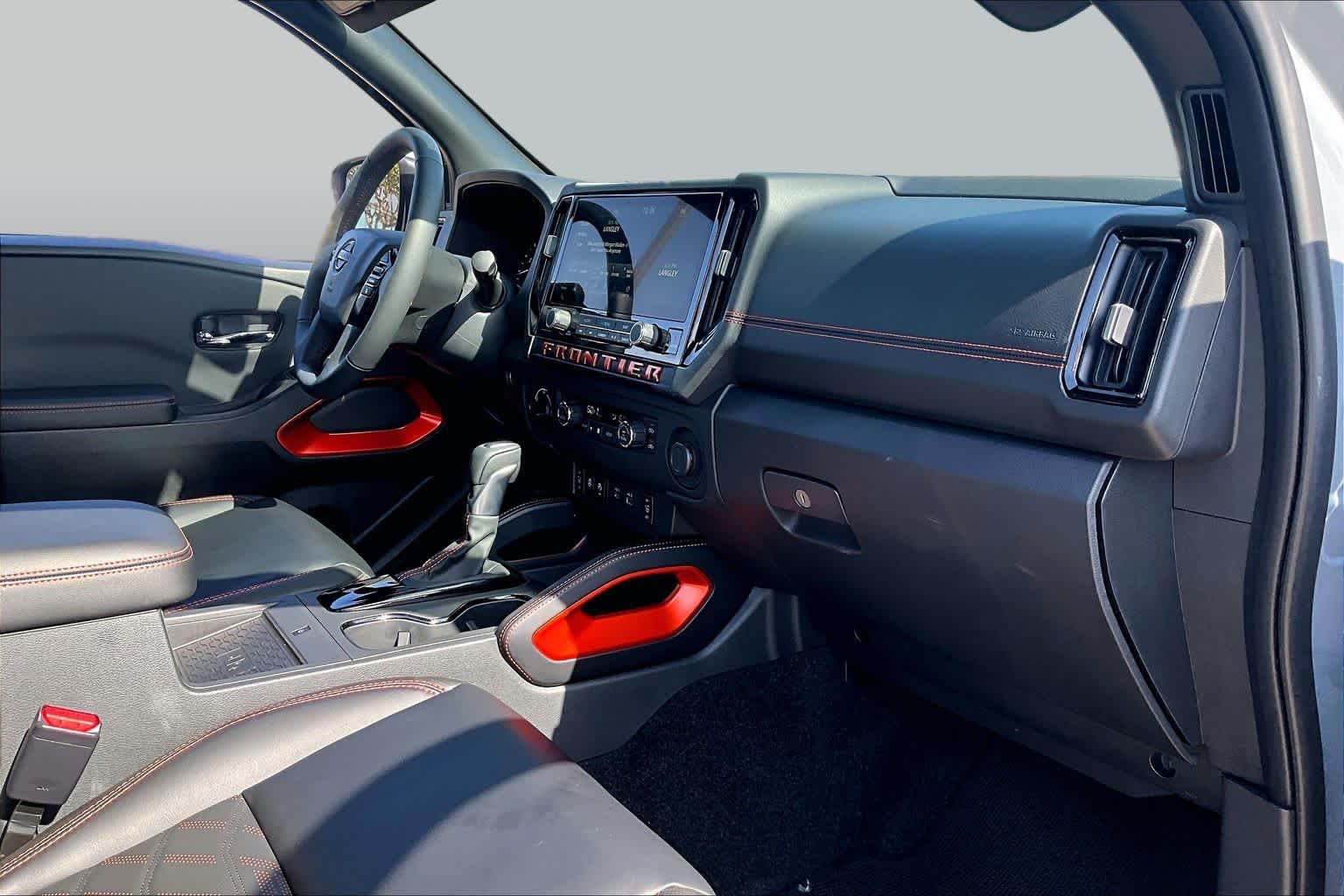 2025 Nissan Frontier PRO-4X Boulder Gray Pearl at Sterling McCall Nissan
