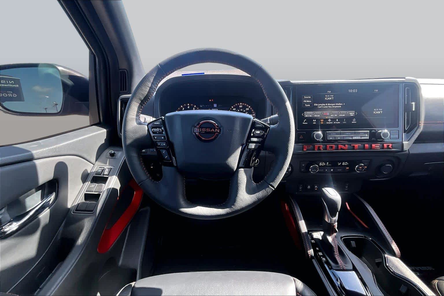 2025 Nissan Frontier PRO-4X Boulder Gray Pearl at Sterling McCall Nissan