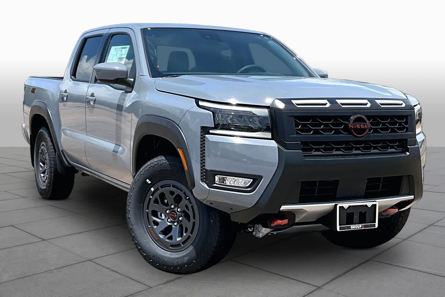 2026 Nissan Frontier PRO-4X Boulder Gray Pearl at Sterling McCall Nissan