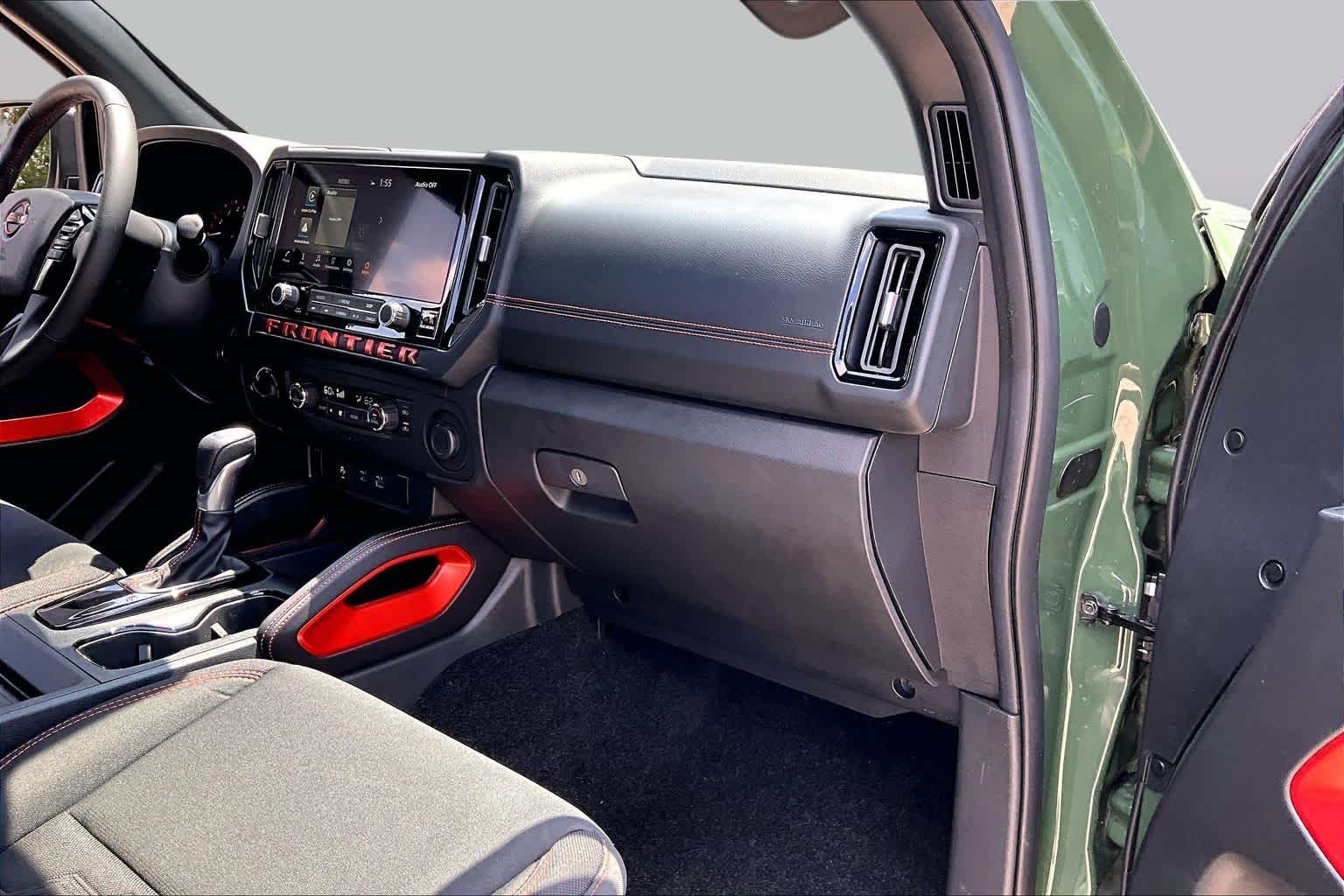 2025 Nissan Frontier PRO-4X Tactical Green Metallic at Honda of Clear Lake