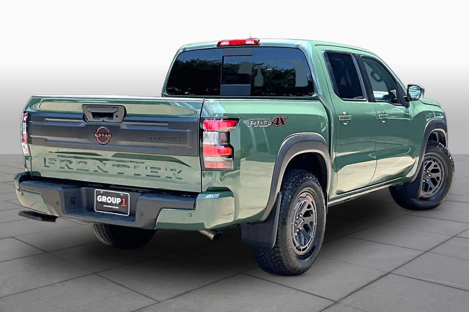 2025 Nissan Frontier PRO-4X Tactical Green Metallic at Honda of Clear Lake