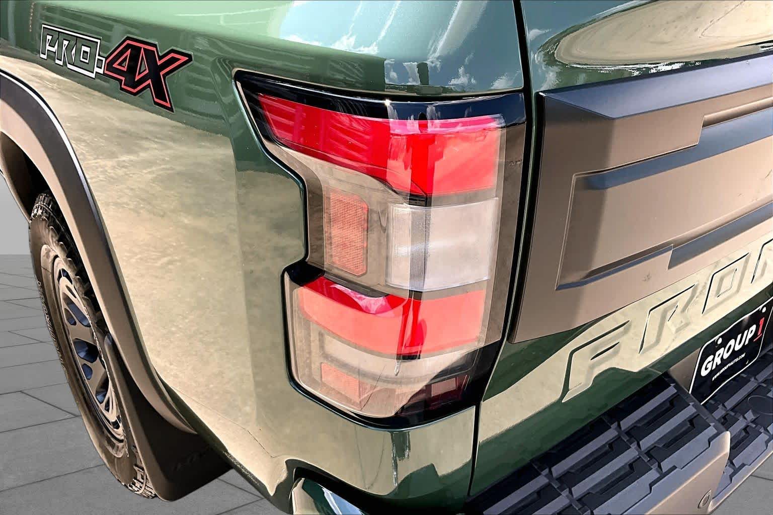 2025 Nissan Frontier PRO-4X Tactical Green Metallic at Honda of Clear Lake
