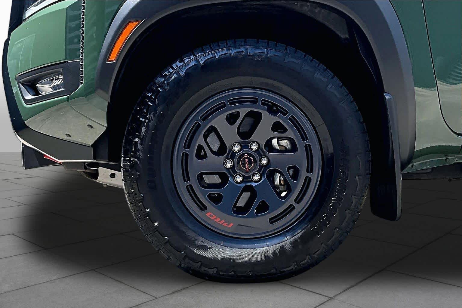 2025 Nissan Frontier PRO-4X Tactical Green Metallic at Honda of Clear Lake